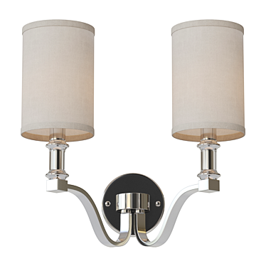 Product Title: Newport 3142 Wall Sconce 3D model image 1 