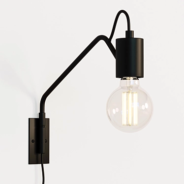 Black Swing Arm Wall Lamp
Sleek Black Swing Arm Lamp
Modern Swing Arm Wall Lamp
Versatile Black Wall Lamp 3D model image 1 