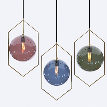 GLASSBALL 3 lampatron pendant light