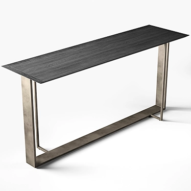 Sleek Boston Console: Modern Functionality 3D model image 1 