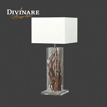 Divinare Selva Table Lamp 3D model image 1 