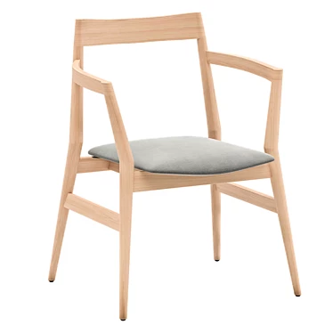 Sophisticated Prostoria Dobra Chair 3D model image 1 