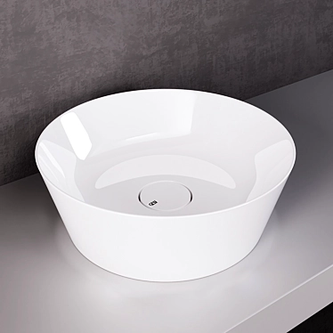 Gessi Cono Round Washbasin 3D model image 1 