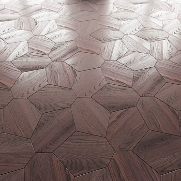 Luxury Oak Parquet: Luciano Zonta 3D model image 1 