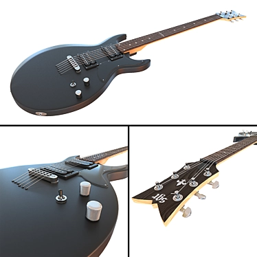 Electric Guitar CGR: 232367 Polygons 3D model image 1 