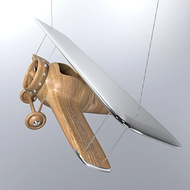 Aeronautical Decor Piece 3D model image 1 