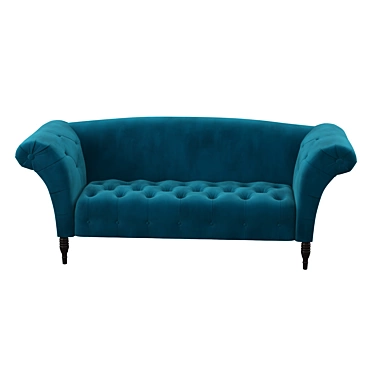 Cozy Elegant Sofa 3D model image 1 