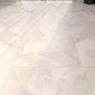 HD Marble Floor: Stunning Multisub-object Material 3D model image 1 