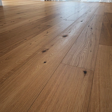 Timeless Oak Wood Flooring 3D model image 1 