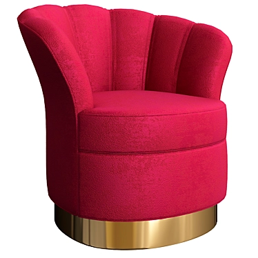 Elegant Besame Chair: Timeless Luxury 3D model image 1 