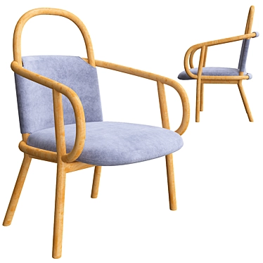 Zantilam 32 - Mondo Contract Armchair 3D model image 1 