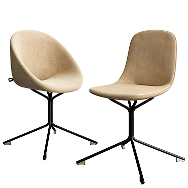 Modern Comfort Chairs - BESO 3D model image 1 