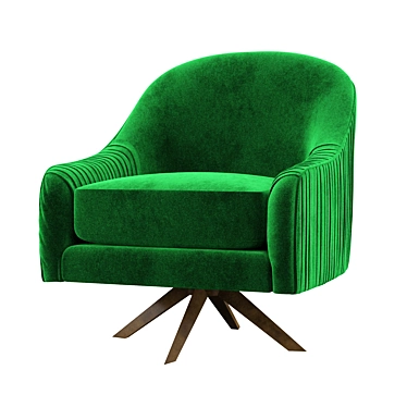 Cozy Lounge Arm Chair 3D model image 1 