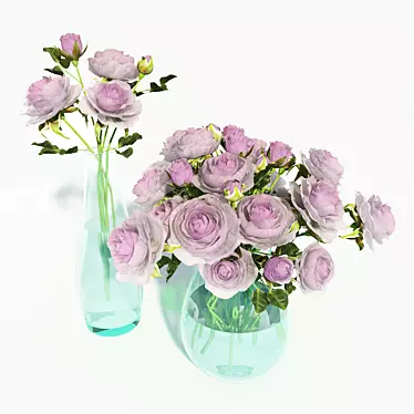 Eternal Love: Beautiful Roses 3D model image 1 