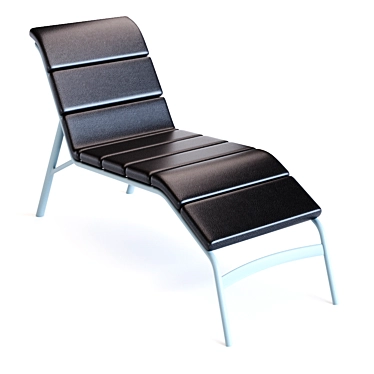 Elegant Comfort Lounger 3D model image 1 