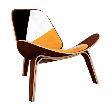 Elevate Your Comfort with Vita Lounge Chair 3D model image 1 