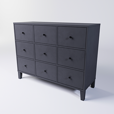 Ikea Bruggia Console Table 3D model image 1 