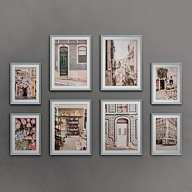 Lisbon's Beauty in Frames 3D model image 1 