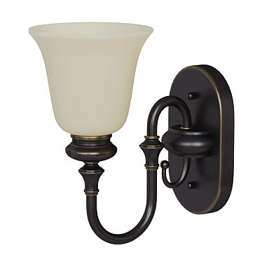 MW-Light Dallas Wall Sconce 3D model image 1 