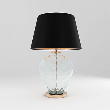 Organic Statement Lana Table Lamp 3D model image 1 