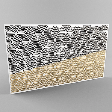  Modern Wall Panel for 3Ds Max 3D model image 1 