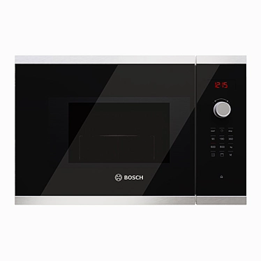 Bosch BFL524MS0 Microwave: Efficient Cooking Solution 3D model image 1 