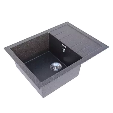 GranFest GF-Q650L: Stylish Inset Kitchen Sink 3D model image 1 