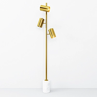 Taylor Floor Lamp: Illuminate Your Space! 3D model image 1 