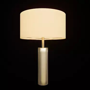 Turia Lamp: Elegant Metal Table Light 3D model image 1 