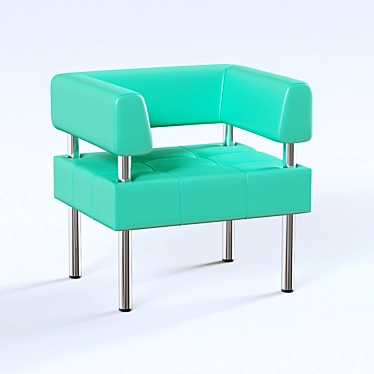 OM Business Armchair | Stylish and Comfortable 3D model image 1 