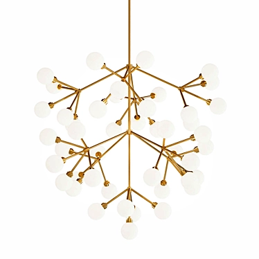 Elegant Tech Lighting Chandelier 3D model image 1 