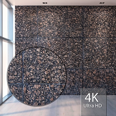 Seamless Granite Texture - High Resolution & Detail 3D model image 1 