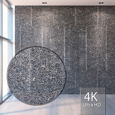 Seamless Granite Texture 3D model image 1 