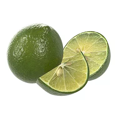 Zesty Citrus Lime Fruit Roams 3D model image 1 