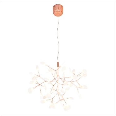 Moooi Heracleum D72 Chandelier 3D model image 1 