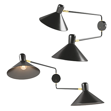 Ogilvy Double Swing Arm Wall Light