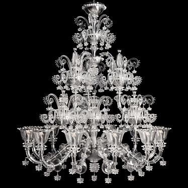 Venetian Elegance: Barovier & Toso "Venezia 1295 3D model image 1 