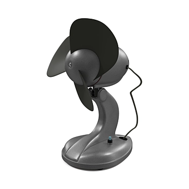 Cool Breeze Desktop Fan 3D model image 1 