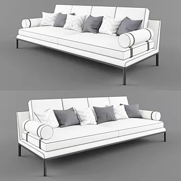 Amernis Modern Sofa 3D model image 1 