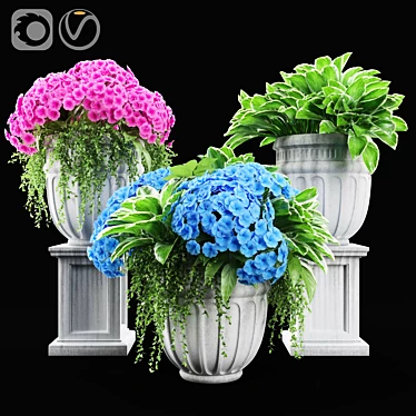 'Mixed Greenery Collection' 3D model image 1 