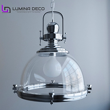 OM Pendant Lamp in Chrome by Lumina Deco 3D model image 1 