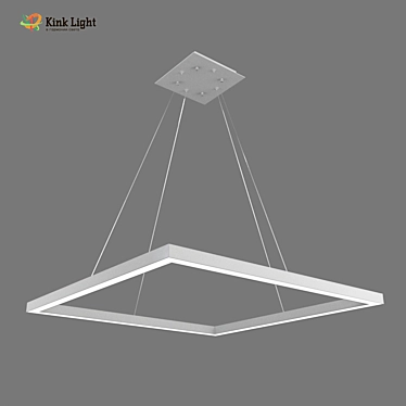 Elegant LED Pendant Light 3D model image 1 