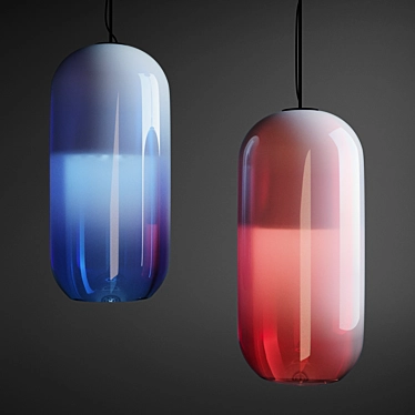 Gople Pendant Light: Stylish Illumination 3D model image 1 