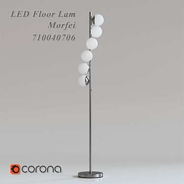 Modern LED Floor Lamp: Comfort and Style 3D model image 1 