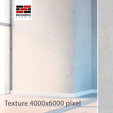 High Detail Seamless Plaster 3D model image 1 