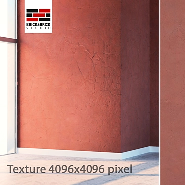 Title: Seamless High-Detail Plaster 3D model image 1 