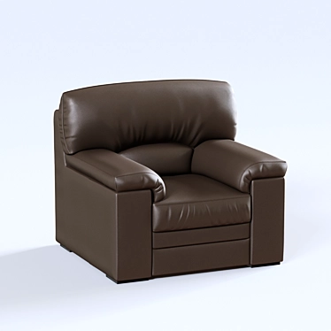 Elegant Ella Armchair 3D model image 1 