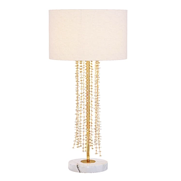 Elegant Medusa-inspired Table Lamp - K2KR0700T-1 3D model image 1 