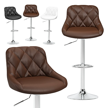 Modern Design Bar Stools - BETINA 3D model image 1 