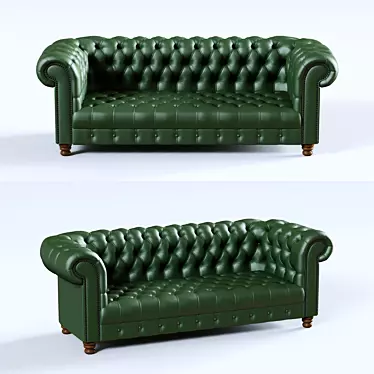 OM Chester 3-Seater Sofa 3D model image 1 